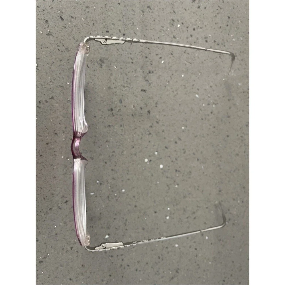 Sferoflex Eyeglasses Frames ONLY Italy 1488 L1104 49-16-130 Full Rim Purple oval